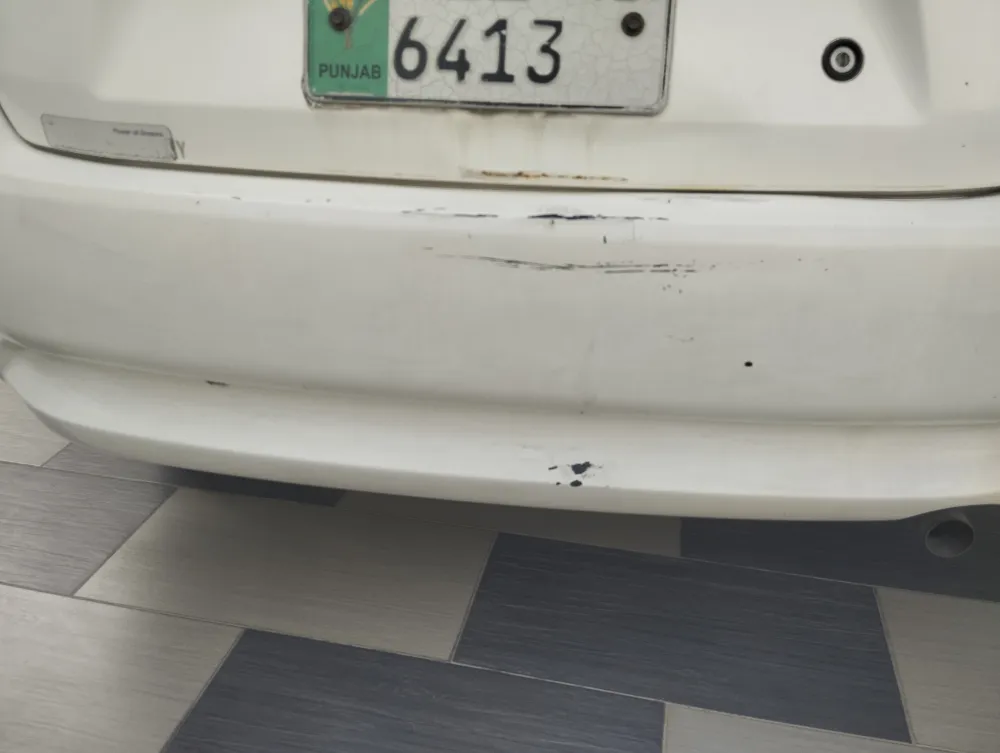Back bumper