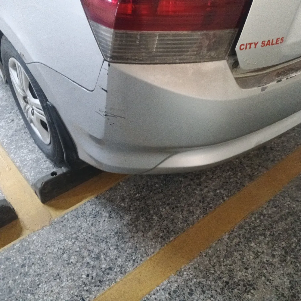 Back bumper