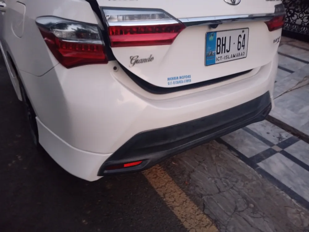 Back bumper