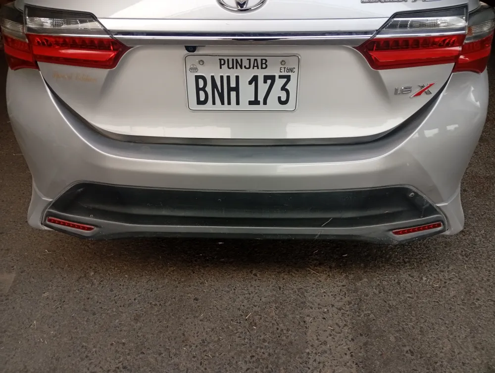 Back bumper