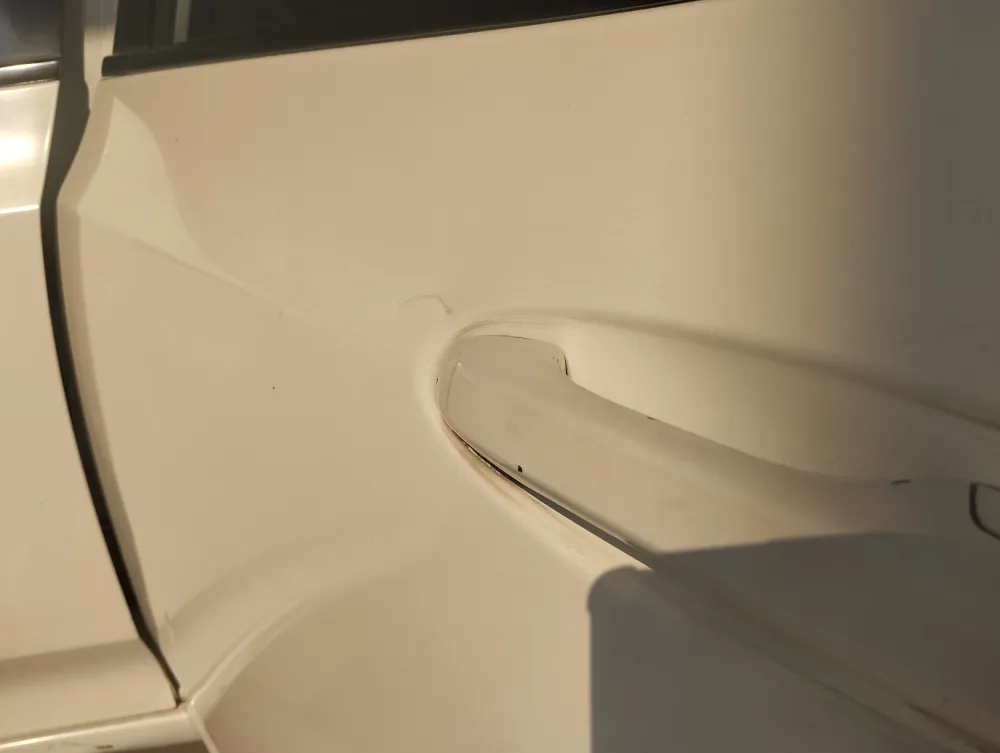 Rear left door