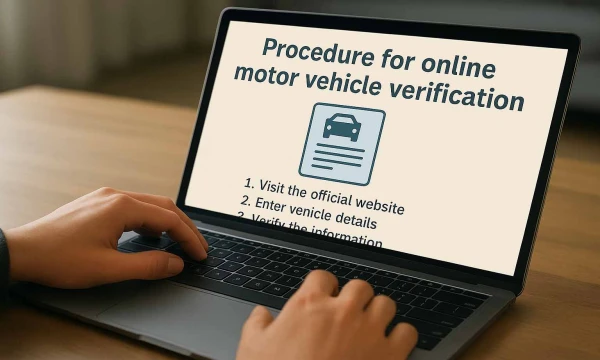 Online Motor Vehicle Verification in Pakistan