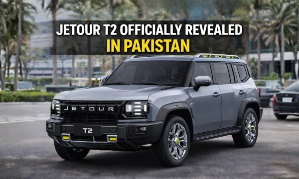 Jetour T2 Officially Revealed in Pakistan