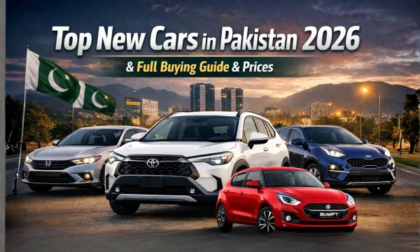 Top New Cars in Pakistan 2026