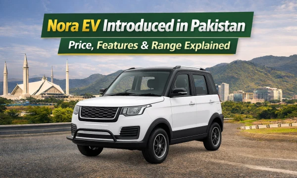 Nora EV Introduced Pakistan