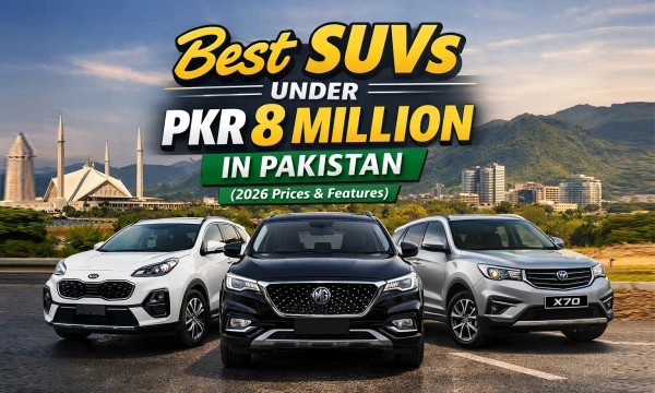 Best SUVs Under PKR 8 Million in Pakistan