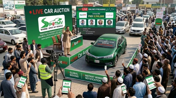Live Car Auction in Pakistan