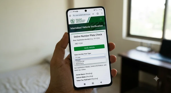 Islamabad Number Plate Check Online in Pakistan